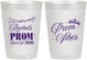 Personalized Prom 10 oz Frosted Cups - Send Off | 50007