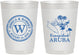 Personalized Wedding 10 oz Frosted Cups - Aruba | 505
