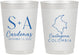 Personalized Wedding 10 oz Frosted Cups - Colombia | 516