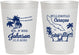 Personalized Wedding 10 oz Frosted Cups - Curacao | 521