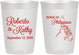 Personalized Wedding 10 oz Frosted Cups - Philippines | 536