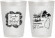 Personalized Wedding 10 oz Frosted Cups - St Lucia | 541