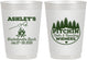 Personalized Bachelorette 10 oz Frosted Cups - Camping | 60018