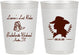 Personalized Bachelorette 10 oz Frosted Cups - Last Rodeo | 60022