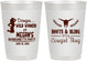 Personalized Bachelorette 10 oz Frosted Cups - Boots And Bling | 60023
