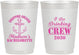 Personalized Bachelorette 10 oz Frosted Cups - I Do Drinking Team | 60038