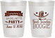 Personalized Bachelorette 10 oz Frosted Cups - Cowgirl | 60040