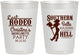 Personalized Bachelorette 10 oz Frosted Cups - Raising Hell Last Rodeo | 60042
