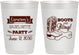 Personalized Bachelorette 10 oz Frosted Cups - Boots And Bling | 60044
