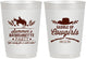 Personalized Bachelorette 10 oz Frosted Cups - Saddle Up Cowgirls | 60045
