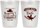 Personalized Bachelorette 10 oz Frosted Cups - Last Ride Before Bride | 60046