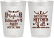 Personalized Bachelorette 10 oz Frosted Cups - Getting Hitched Yall | 60047