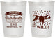 Personalized Bachelorette 10 oz Frosted Cups - Lets Get Wild Cowgirl | 60048
