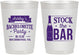 Personalized Bachelorette 10 oz Frosted Cups - Stock The Bar | 60053