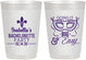 Personalized Bachelorette 10 oz Frosted Cups - Mardi Gras | 60059
