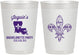 Personalized Bachelorette 10 oz Frosted Cups - Mardi Gras | 60062