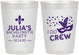 Personalized Bachelorette 10 oz Frosted Cups - Mardi Gras I Do Crew | 60063