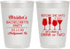 Personalized Bachelorette 10 oz Frosted Cups - Before She Says I Do | 60064