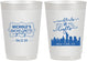 Personalized Bachelorette 10 oz Frosted Cups - New York | 60069