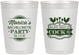 Personalized Bachelorette 10 oz Frosted Cups - Epic Night Of Cocktails | 60071