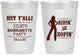 Personalized Bachelorette 10 oz Frosted Cups - Ridin And Ropin | 60078