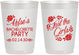 Personalized Bachelorette 10 oz Frosted Cups - Just The Girls | 60089