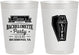 Personalized Bachelorette 10 oz Frosted Cups - Rip Single Life | 60095