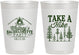 Personalized Bachelorette 10 oz Frosted Cups - Camping | 60098