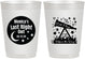 Personalized Bachelorette 10 oz Frosted Cups - Last Fling Before Rings | 60113