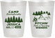 Personalized Bachelorette 10 oz Frosted Cups - Camping | 60125