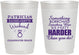 Personalized Bachelorette 10 oz Frosted Cups - Something Borrowed | 60130