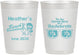 Personalized Bachelorette 10 oz Frosted Cups - Beach | 60135