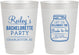 Personalized Bachelorette 10 oz Frosted Cups - Bride To Be | 60146