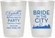 Personalized Bachelorette 10 oz Frosted Cups - New York | 60162