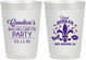 Personalized Bachelorette 10 oz Frosted Cups - New Orleans | 60166