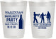 Personalized Bachelorette 10 oz Frosted Cups - Zombie | 60173