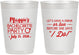 Personalized Bachelorette 10 oz Frosted Cups - Before She Says I Do | 60179