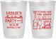 Personalized Bachelorette 10 oz Frosted Cups - Mr Right Girls Night | 60180