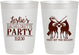 Personalized Bachelorette 10 oz Frosted Cups - Hunting | 60187