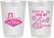 Personalized Bachelorette 10 oz Frosted Cups - Las Vegas | 60191