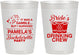 Personalized Bachelorette 10 oz Frosted Cups - Las Vegas | 60194