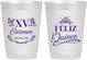 Personalized Quinceanera 10 oz Frosted Cups - Mis Quince Anos | 70000