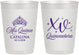 Personalized Quinceanera 10 oz Frosted Cups - Mis Quince Anos | 70002