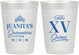Personalized Quinceanera 10 oz Frosted Cups - Mis Quince Anos | 70003