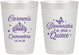 Personalized Quinceanera 10 oz Frosted Cups - Bienvenidos A Mis Quince | 70005