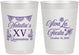 Personalized Quinceanera 10 oz Frosted Cups - Viva La Fiesta Quince | 70008