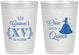 Personalized Quinceanera 10 oz Frosted Cups - Once Upon A Quince | 70011