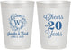 Personalized Anniversary 10 oz Frosted Cups - Cheers To 20 Years | 80001