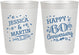 Personalized Anniversary 10 oz Frosted Cups - Cheers To 60 Years | 80009