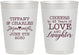 Personalized Anniversary 10 oz Frosted Cups - Cheers To 45 Years | 80016